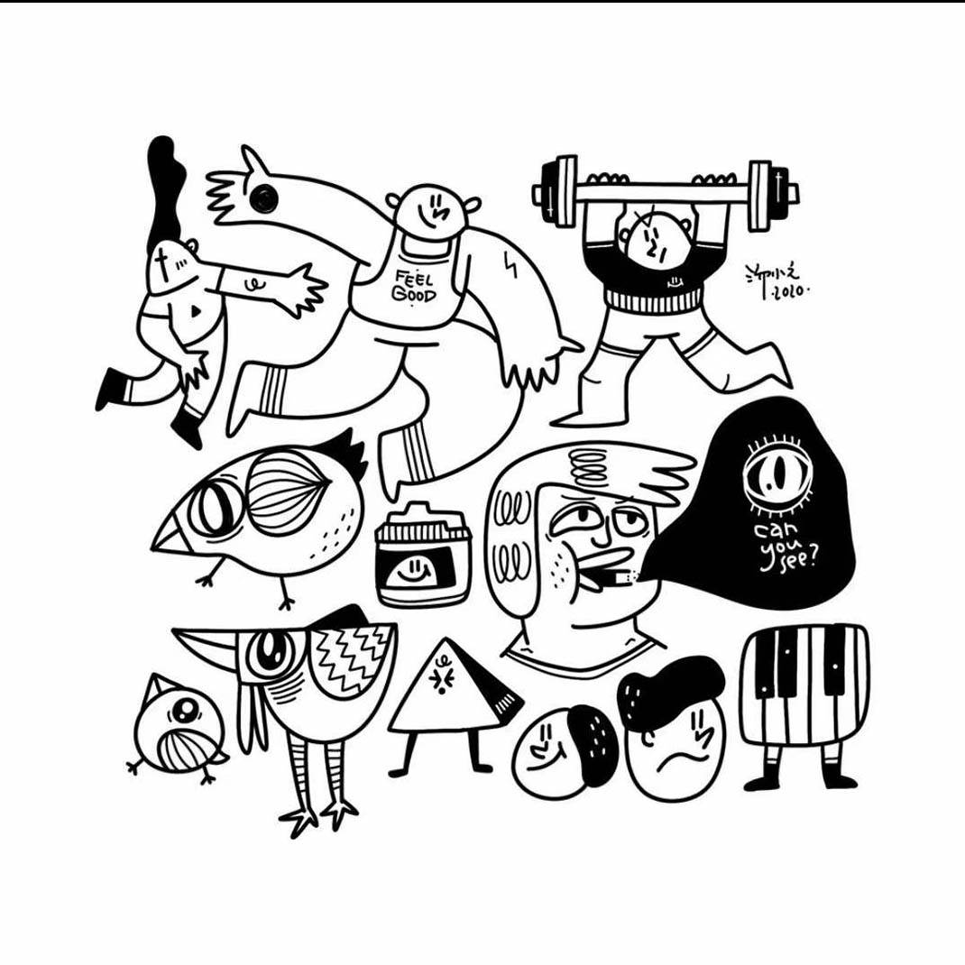 趣味实用的手绘pop想画就画 一起来趣味绘画(30节课)