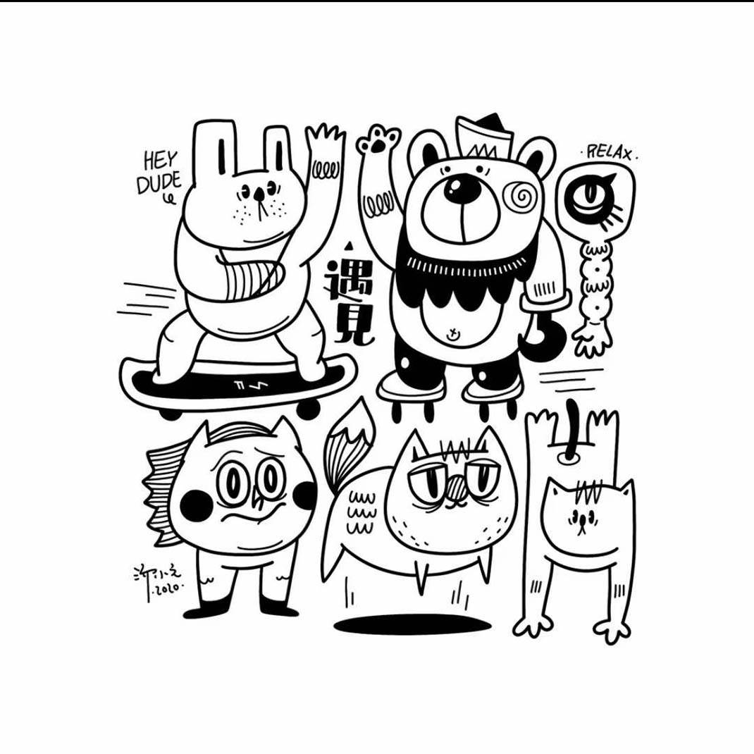 趣味实用的手绘pop想画就画 一起来趣味绘画(30节课)