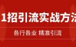 精准引流术：11招引流实战方法，让你私域流量加到爆（11节课完整版）