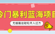 小众冷门虚拟暴利项目，小红书卖小吃配方，一部手机无脑搬运轻松月入过万
