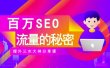 SEO实操培训：玩转百万SEO流量，助力站长快速提升流量（搜外三木大神分享课）