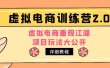 小红书虚拟电商训练营2.0，虚拟电商重现江湖，项目玩法大公开【详细教程】