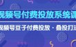 视频号付费投放系统课，视频号豆子付费投放·叠投打法（高清视频课）
