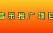 音乐推广项目，只要做就必赚钱！一天轻松300+！无脑操作，互联网小白的项目