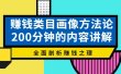 赚钱类目画像方法论，200分钟的内容讲解，全面剖析赚钱之理