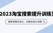 2023淘宝搜索-提升训练营，搜索-递增标准化，动销标准化流程（7节课）