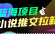 【高端精品】外面收费6880的小说推文拉新项目，个人工作室可批量做