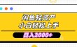 闲鱼轻资产学会轻松日入2000+，无需囤货，复购不断， 小白轻松上手