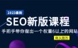 2023某大佬收费SEO新版课程：手把手带你做出一个权重6以上的网站