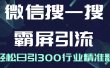 微信搜一搜霸屏引流课，打造被动精准引流系统，轻松日引300行业精准粉【无水印】