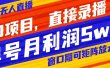 风口项目，小红书无人直播带货，直接录播，可矩阵，月入5w+