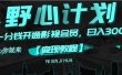 《野心计划》一分钱卖影视会员，日入300+