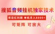 全网首发【搜狐音频挂机】独家技术，项目红利期，可矩阵可放大，稳定月入8000+