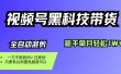 视频号黑科技短视频带货，新手也能单月到手1W+，一刀不用剪，零投资